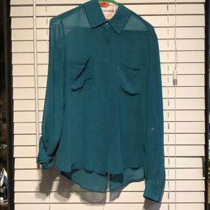 Tilt color bottom down, long sleeves shirt